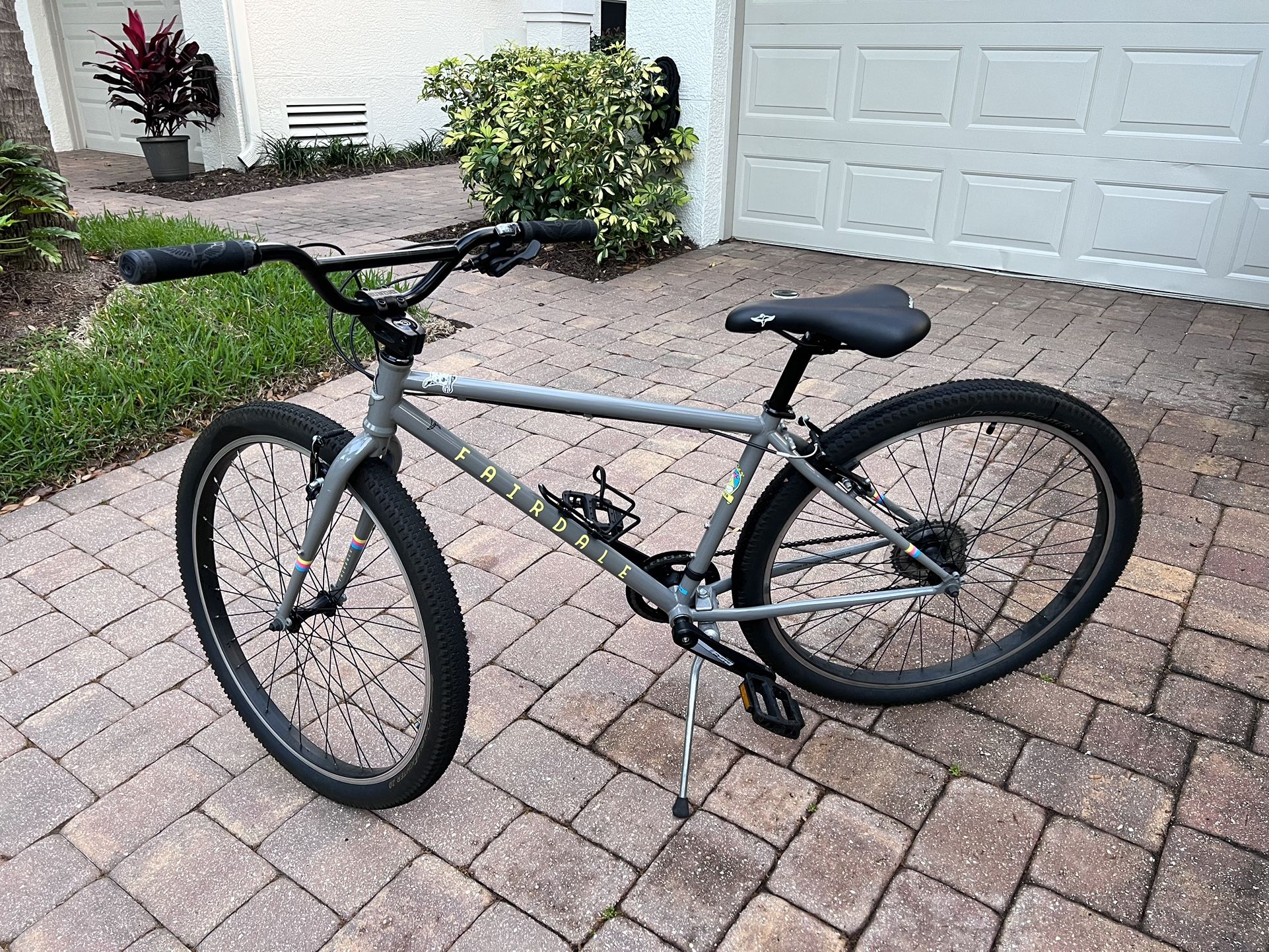 Fairdale Flyer 2021 Bicycle/Bike Cool Gray Size S/M