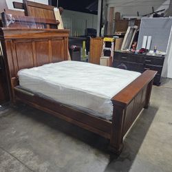 Queen Bed And Mattress 