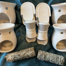 2 Febreze 2 Airwick 4 Wax Melt Burners 2 Sage ❗️Firm Price❗️