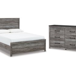 Queen Bed Frame + Dresser