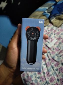 Mini Handheld Fan, Portable Mini Fan with 4 Speeds, USB Rechargeable Personal Small Fan: New!