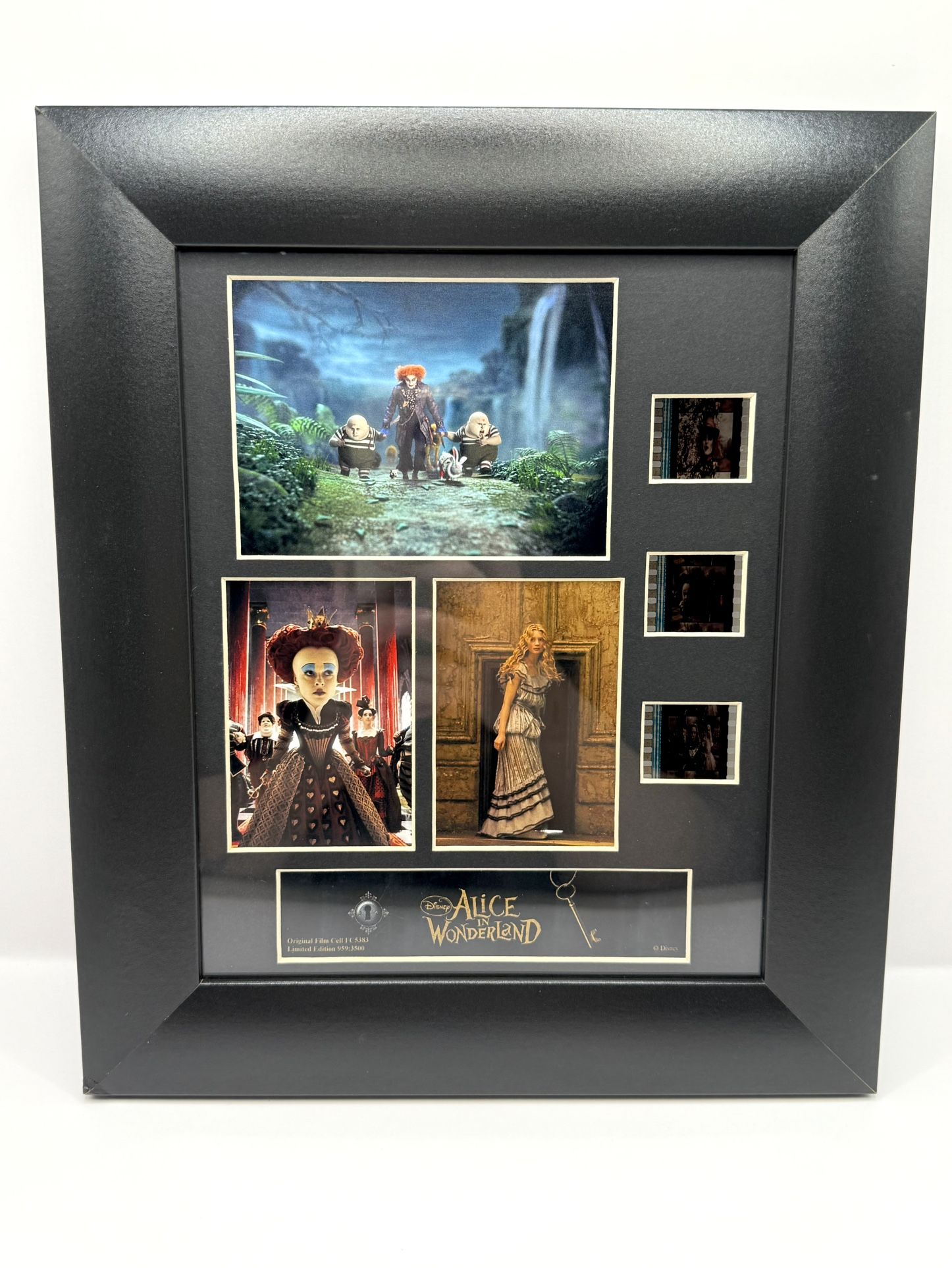 Framed "Alice In Wonderland" 3 Film Cell - Limited Edition