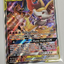Charizard & Braixen GX Tag Team Alt Art
