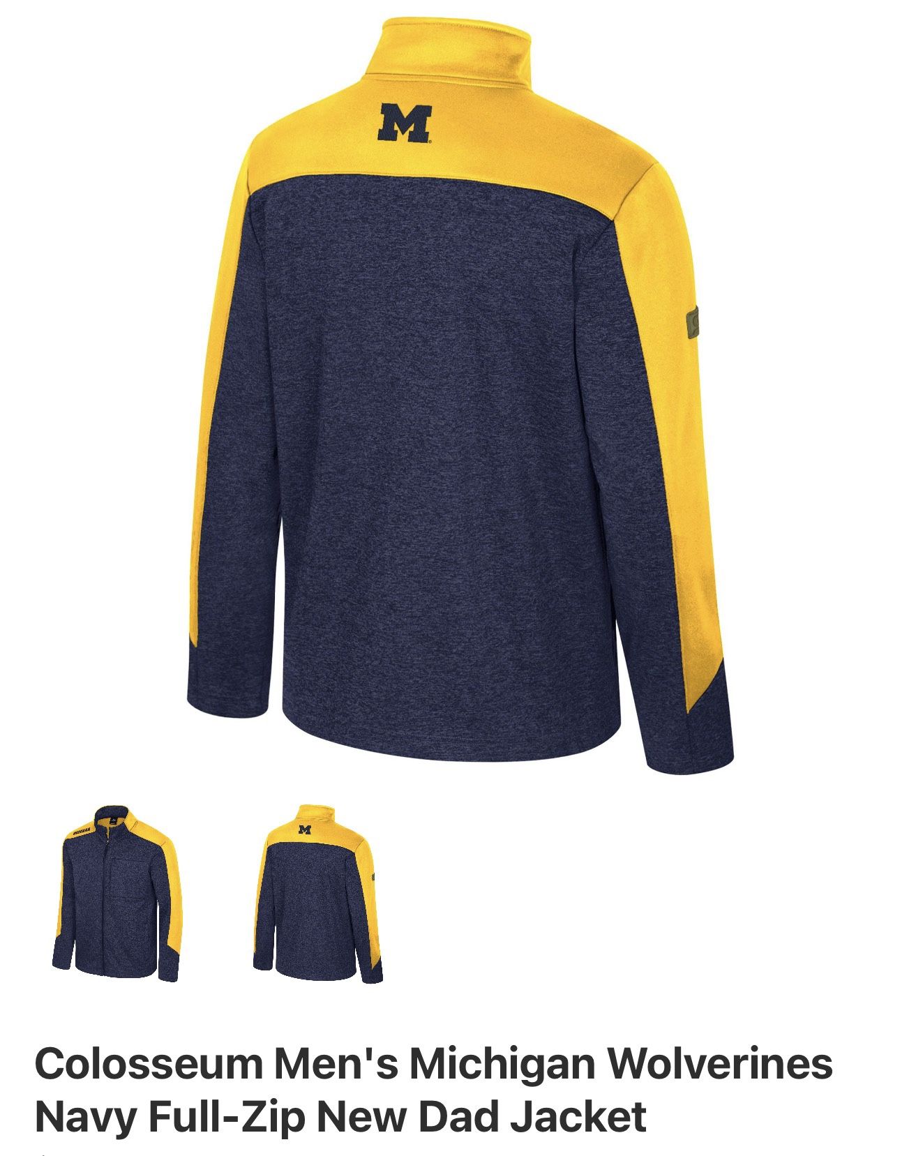 Michigan Colosseum Jacket