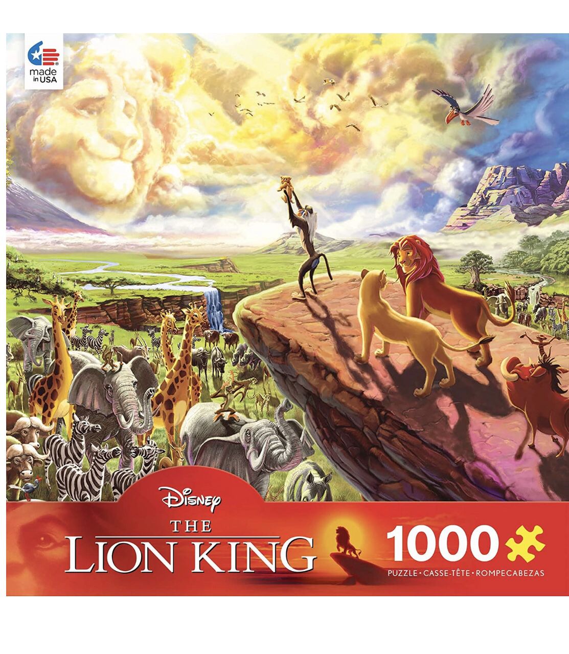 New 1000 Piece Disney Lion King 👑 🧩 Puzzle