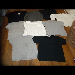 0779 -  lot of 9 mens tshirts sz xl Read Info