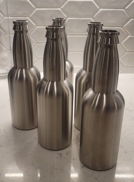 12 oz Stainless Steel bottles, 5 count