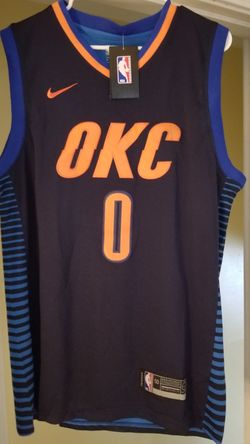 OKC Russell Westbrook mens large alternate jersey