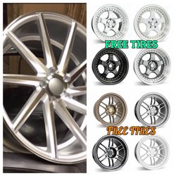 HOLIDAY SALE :BUY RIMS GET FREE TIRES! NO CREDIT CHECK/ ONLY $50 DOWN PAYMENT