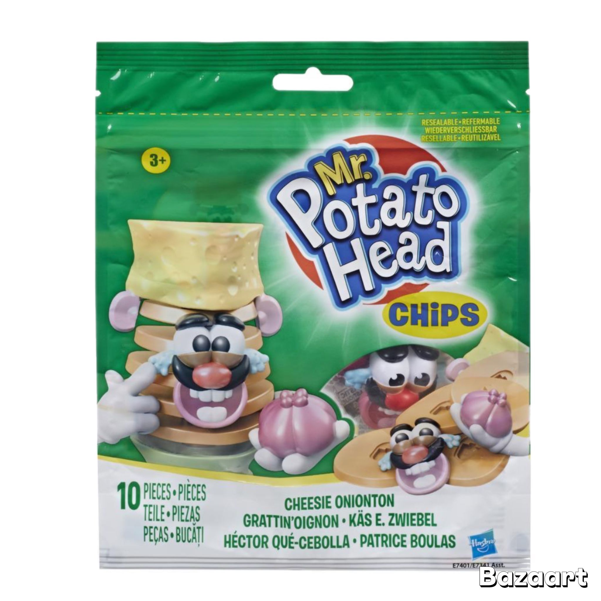 New Sealed Mr Potato Head Chips Cheesie Onionton Toy