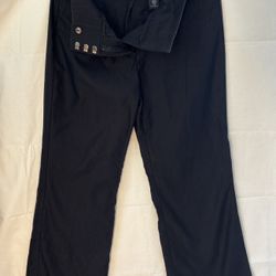 Ladies Express Low rise Trousers Black Sz 5/6 