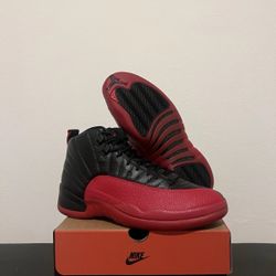 NEW Air Jordan 12 Retro Flu Game 2025 CT8013-002 Size 11 Men Nike XII Black Red