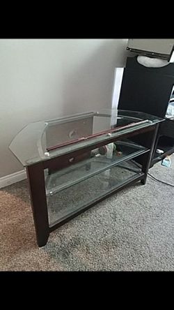 Glass TV Stand