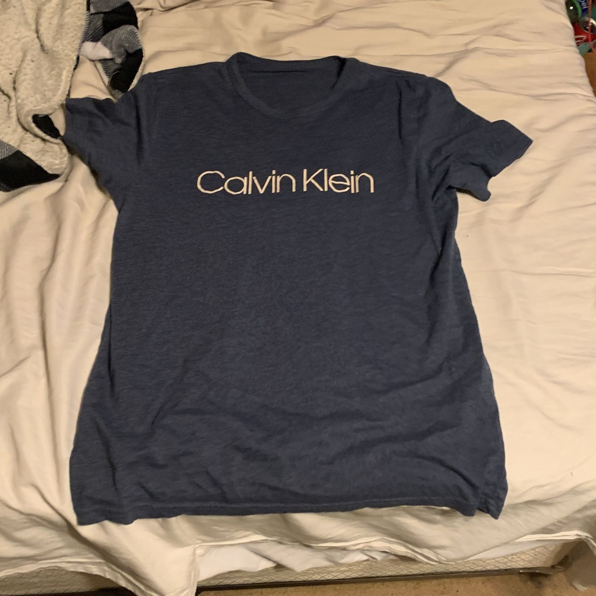 Calvin Klein Shirt Blue Medium