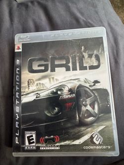 GRID PS3 Game by Codemasters