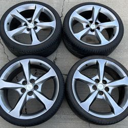 20” Chevy Malibu Corvette Chevrolet Camaro Sport Factory OEM Wheels Rims Tires 20 inch 5x120