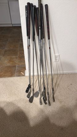 Old golf clubs