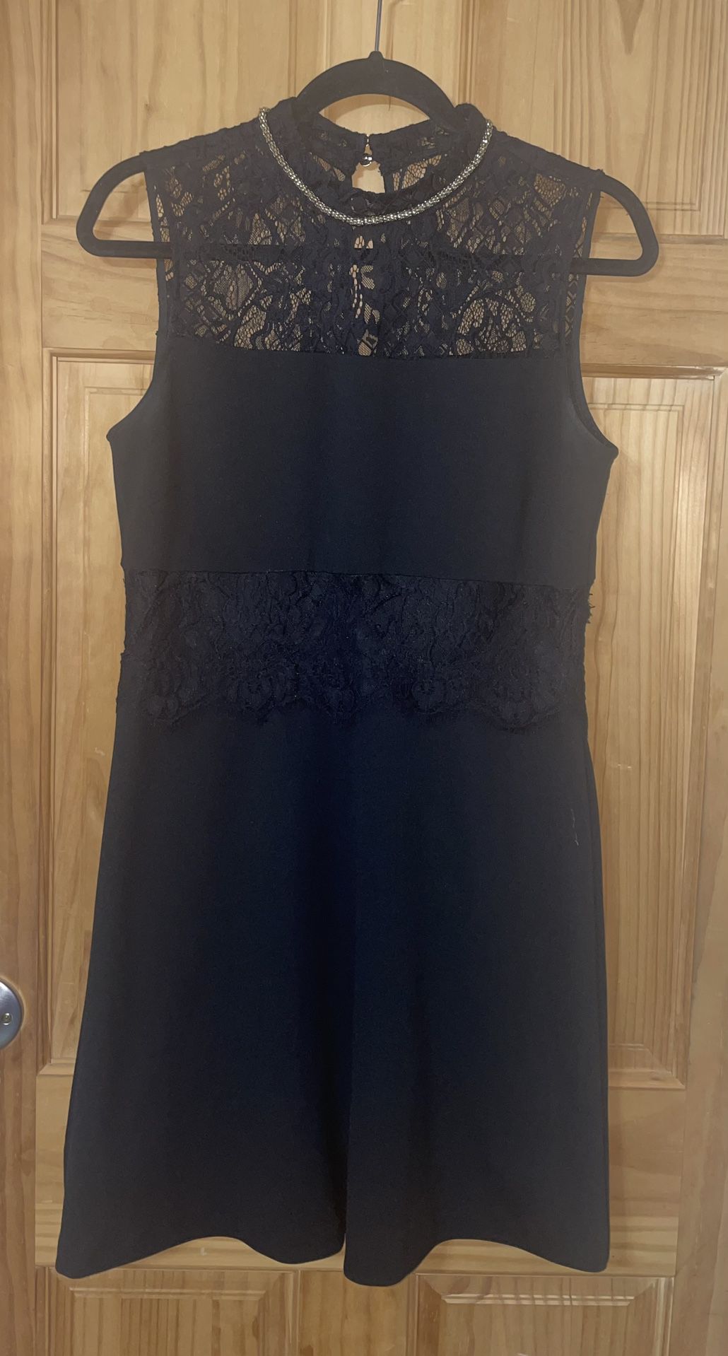 Jessica Simpson Black Lace Party Dress