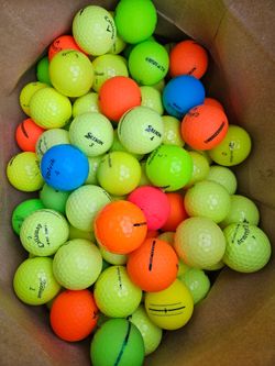 100 premium Colored Golf Balls