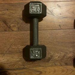 15 lb Dumbbell