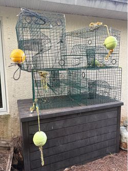 Crab pots