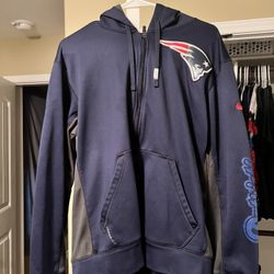 Patriots Zip Up Hoodie