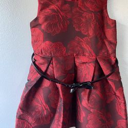 Toddler Girl - Red Christmas Dress