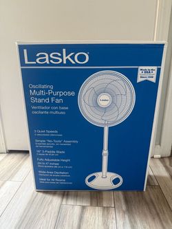 Lasko Oscillating Multi-Purpose Stand Fan