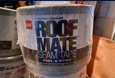 Self Adhesive Roof Mate Seam Tape And Basic Fabric Rolls  50’ Rolls 