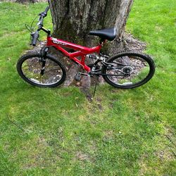 24” mountain bike (barley used)