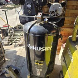 Husky 80 Gallon Air Compressor (Almost New)