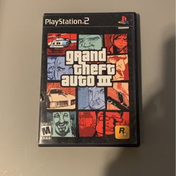 Grand Theft auto 3 PlayStation 2 With Map Poster 