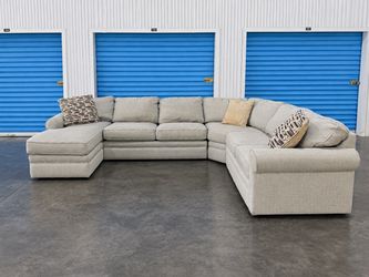 Large Gray Sectional Couch Free Delivery