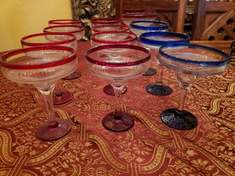 Margarita glass 7"×5"
