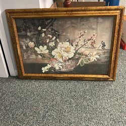 Frame Asian Theme Picture