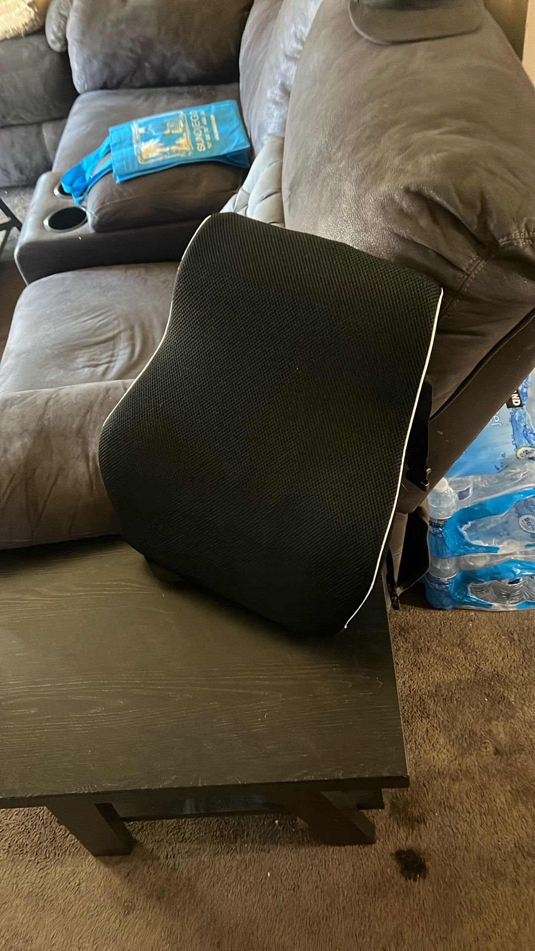 Cushion lumbar support