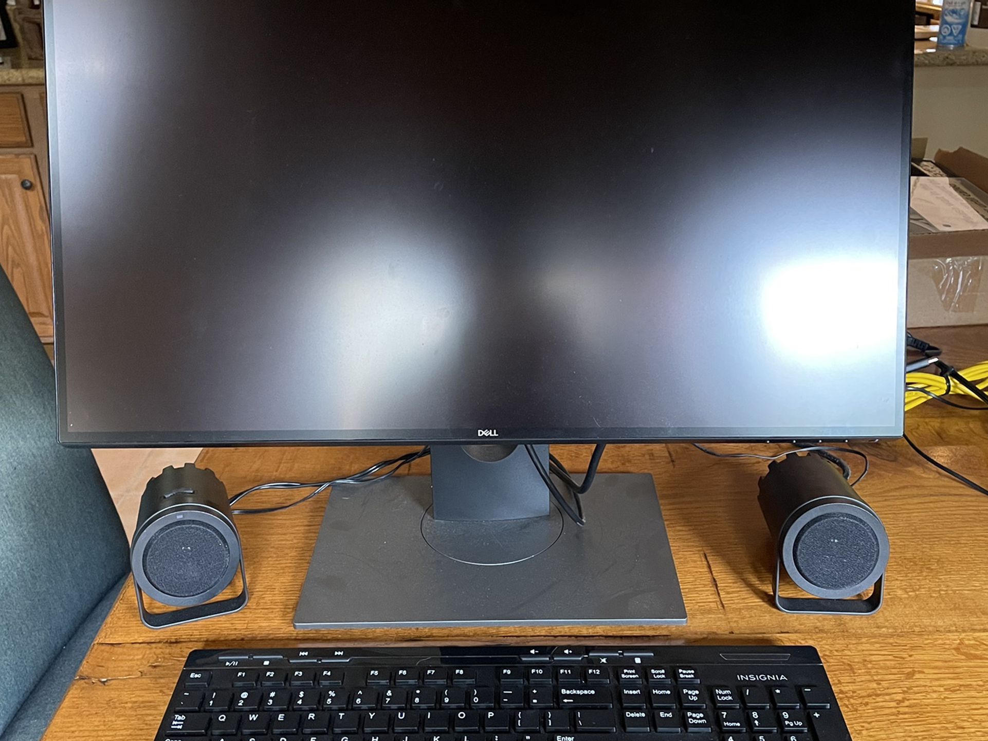 Dell Desktop Computer And Mini Mac Modem