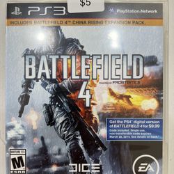 PS3 Games Battlefield 4 