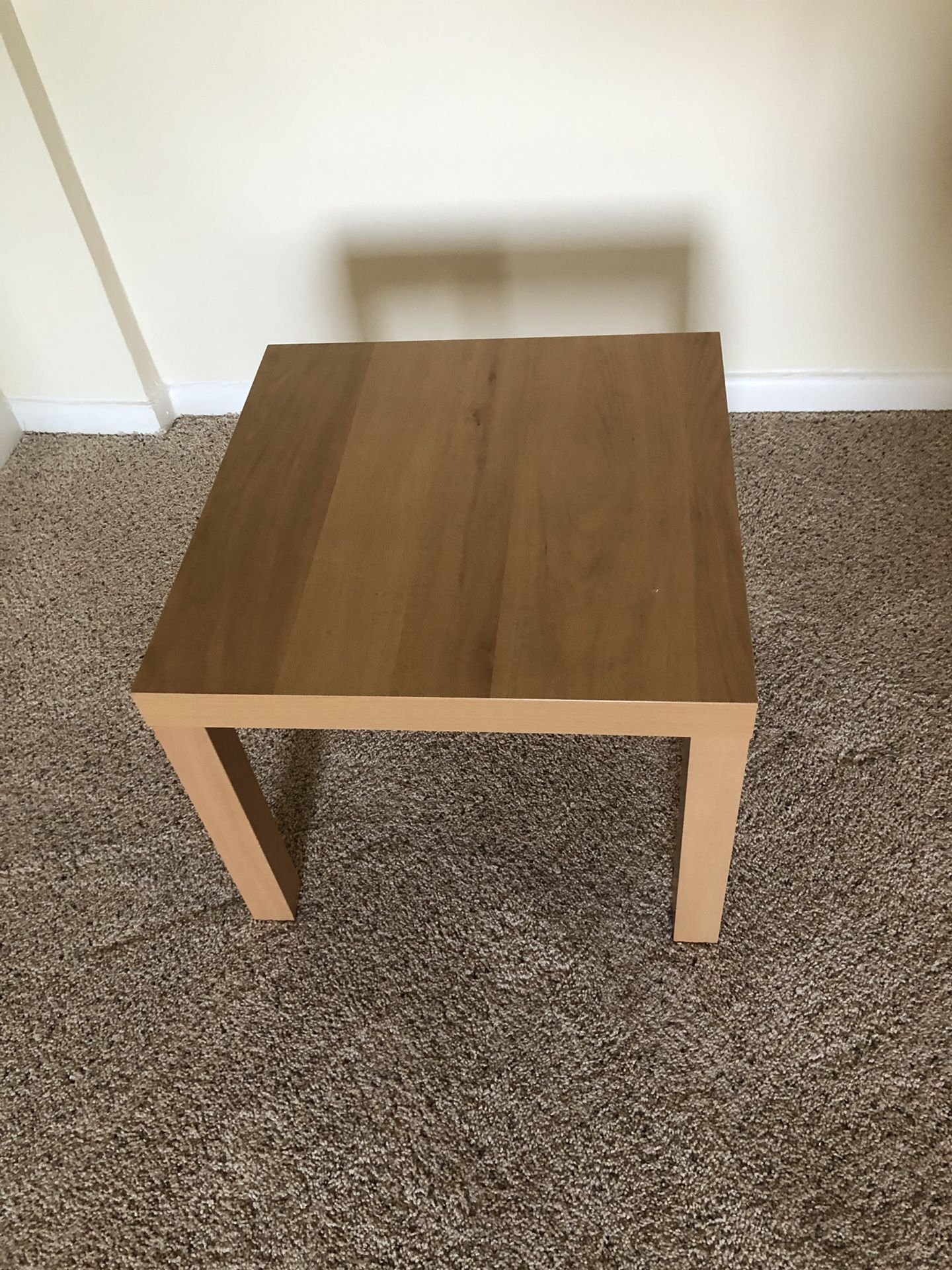 Natural IKEA side table