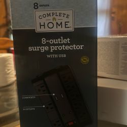 8 Outlet Surge Protector With USB