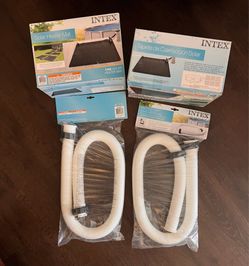 Intex above ground pool solar heater mats and hoses (NEW)