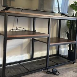 Media Stand with Storage