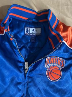 New York Knicks for her bomber jacket