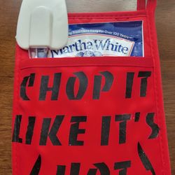 Red Chop It Like It Hot Mat