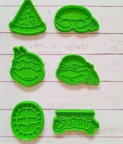 NINJA TURTLES COOKIE CUTTER Set