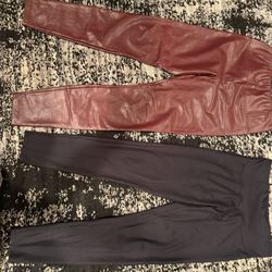 Women’s Pants Sweatpants Joggers Leggings Size Large 9 Pairs 