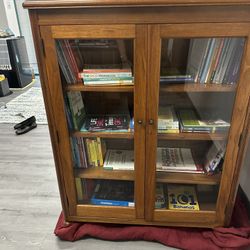 Antique Library Cabinet