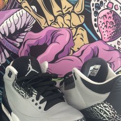 Jordan 3 Retro, Wolf Grey              $120