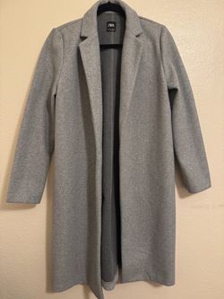 Women’s Zara Gray Peacoat (size Large)