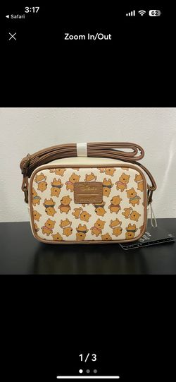 Loungefly Disney Winnie The Pooh Chibi Muted Colors Camera Crossbody Bag